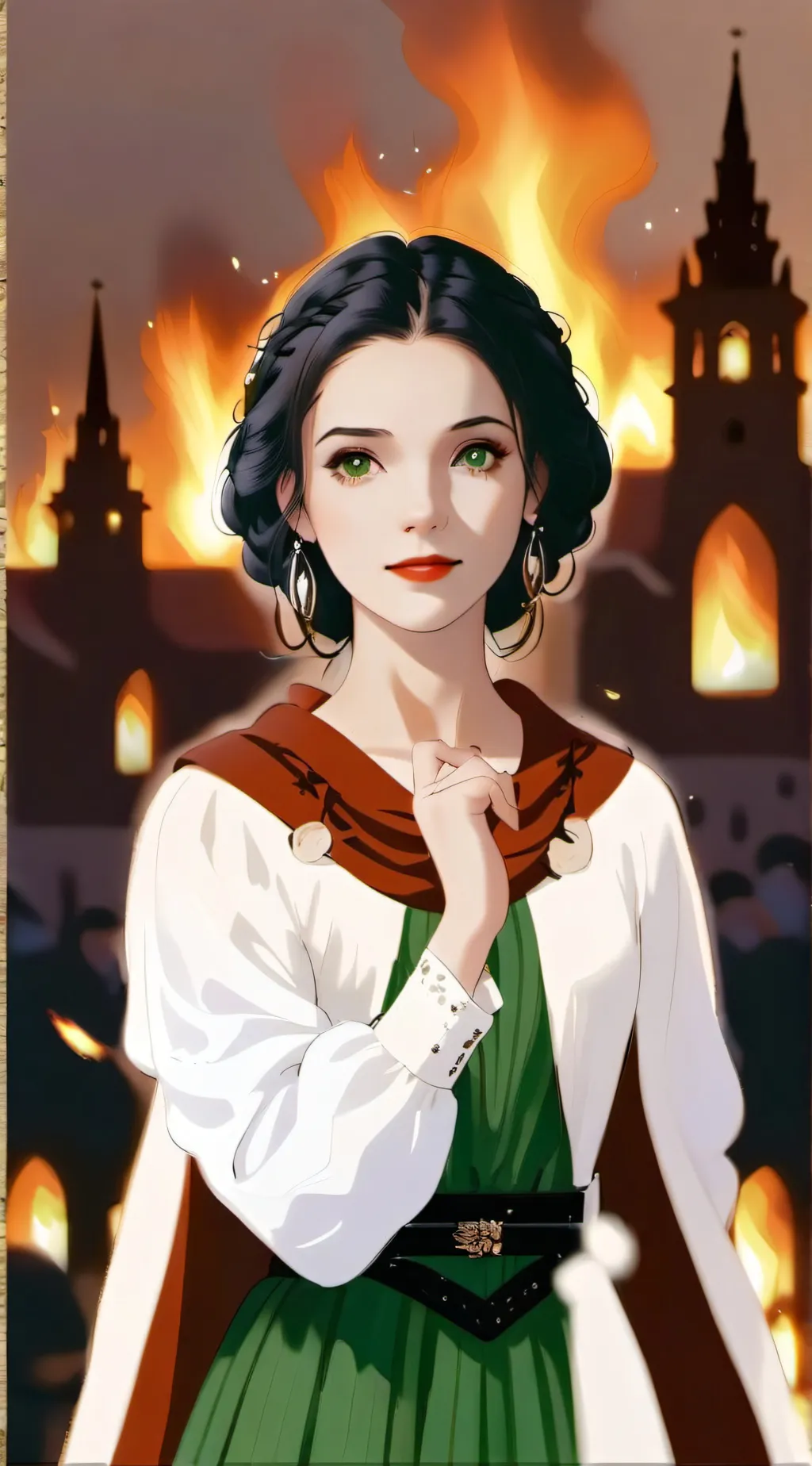 ai character: Evelyn background