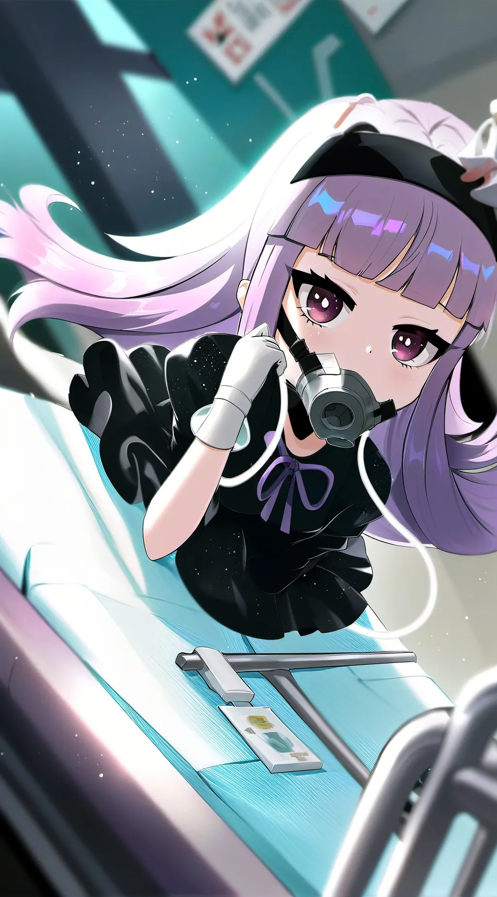 ai character: Velvet background