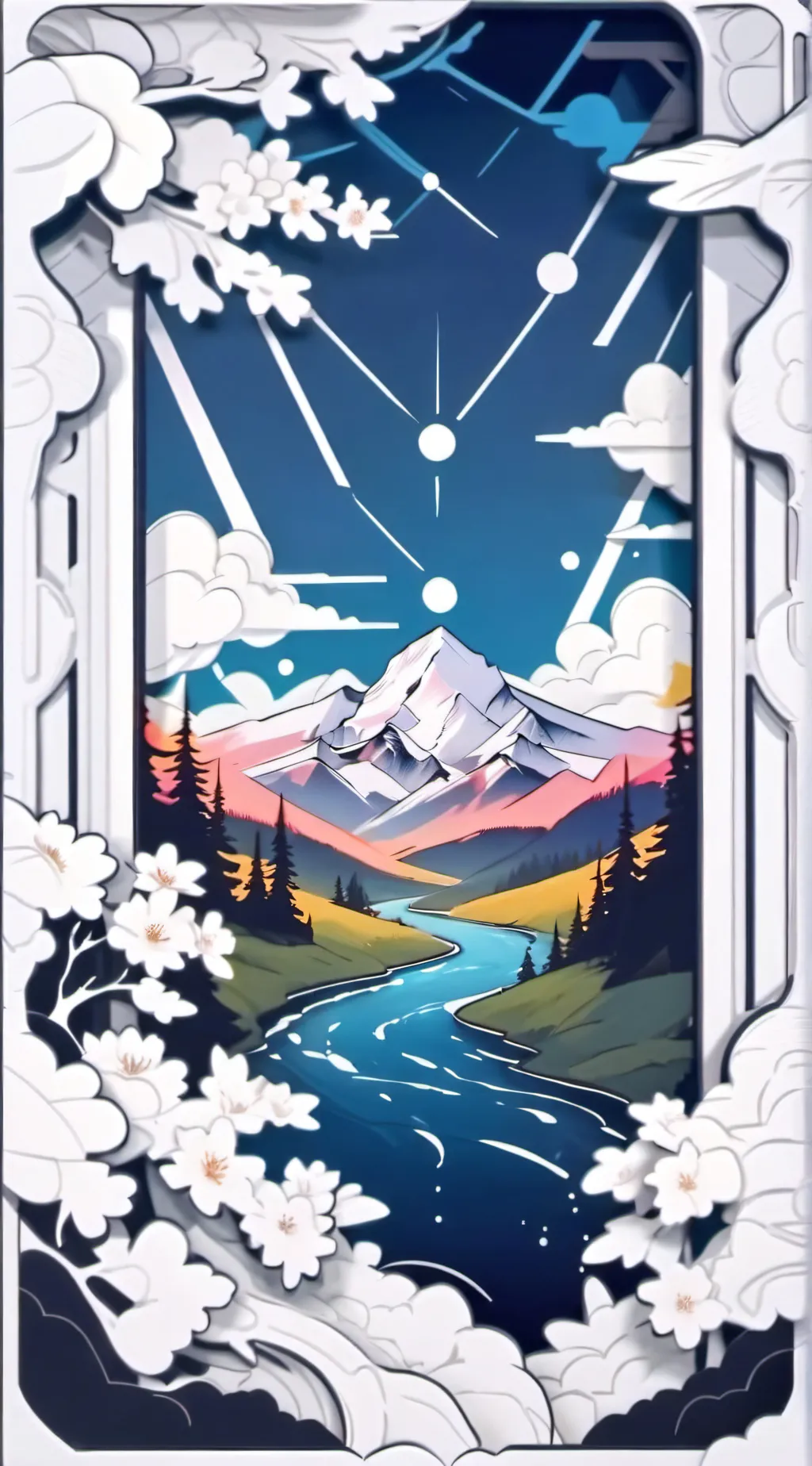 ai character: country balls background