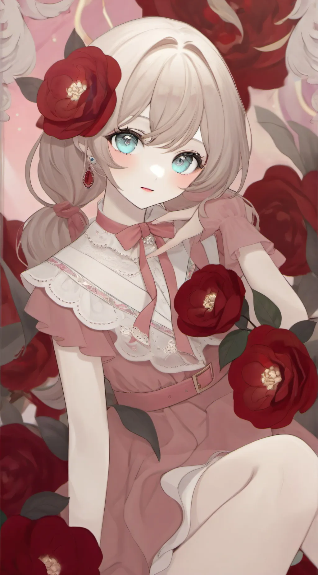 ai character: MACY KIM background