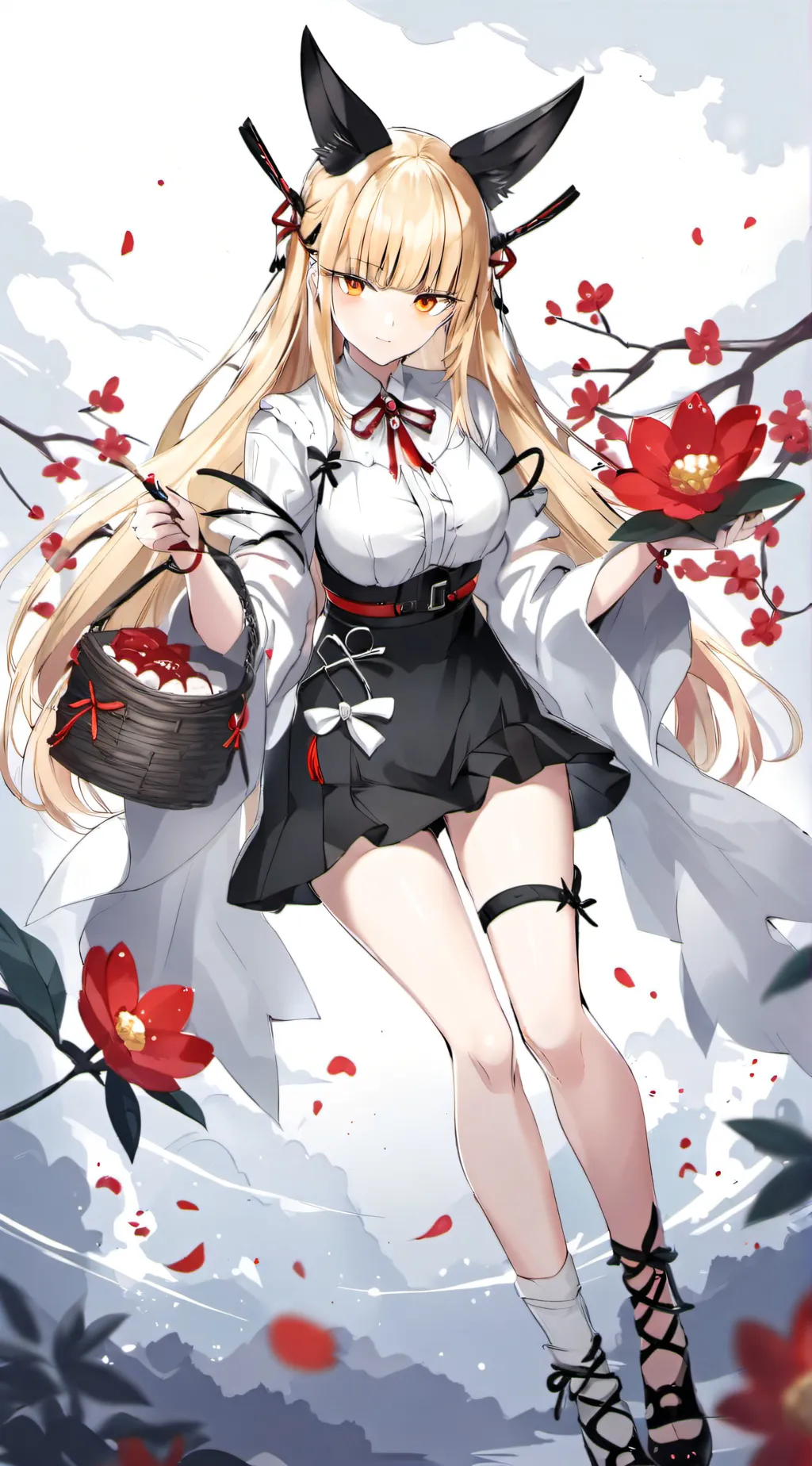 ai character: Kiara background