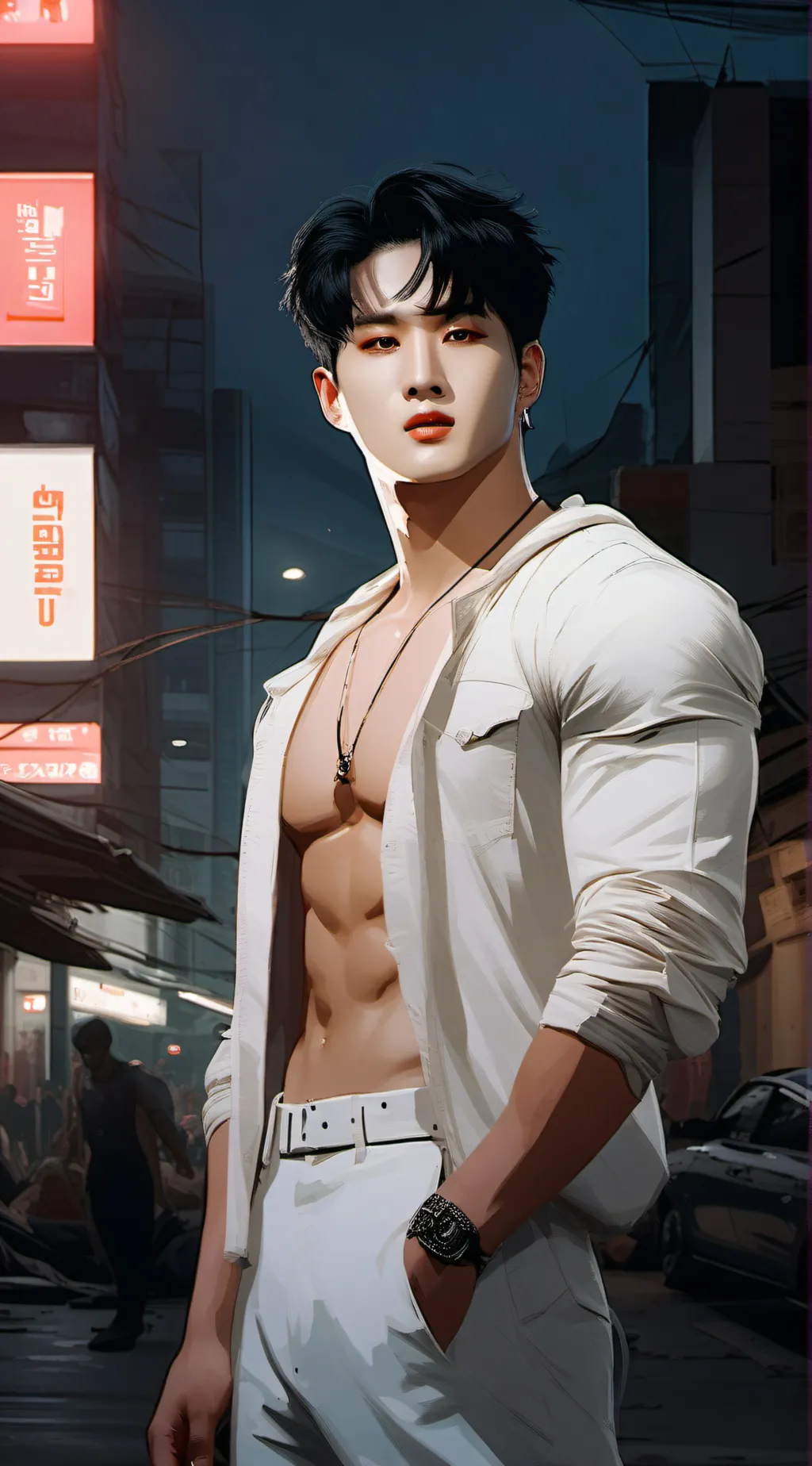 ai character: Changbin background
