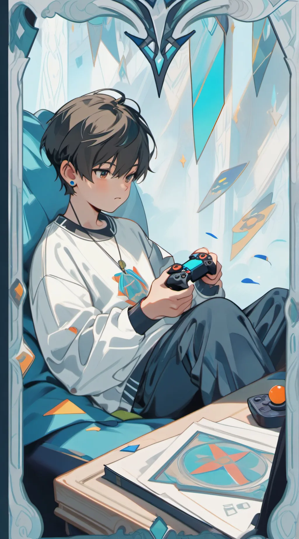 ai character: David  background