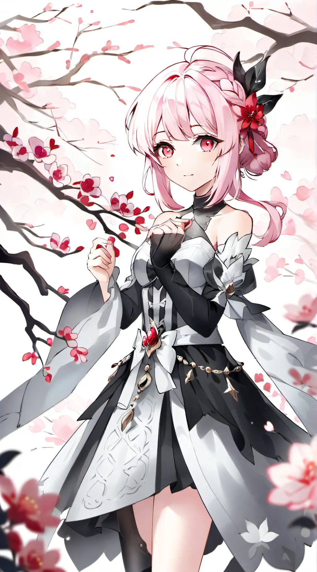 ai character: komugi background