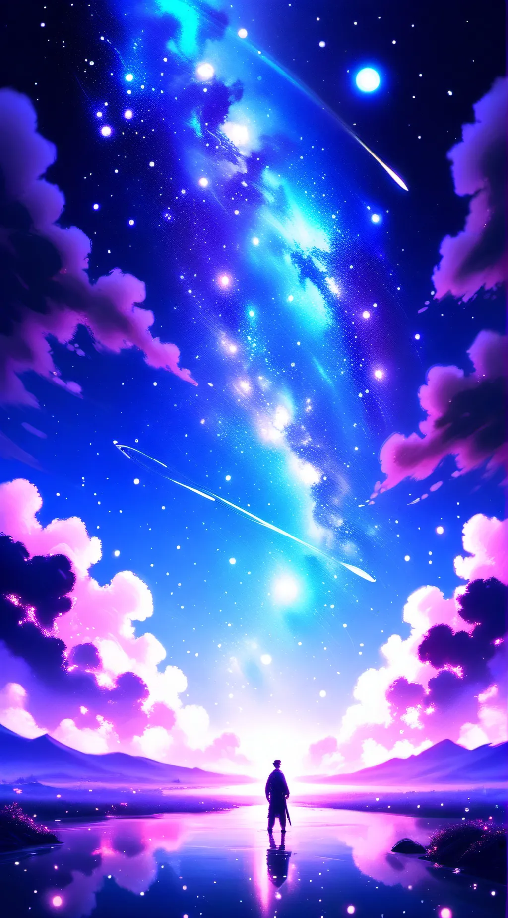 ai character: TVWOMAN  background