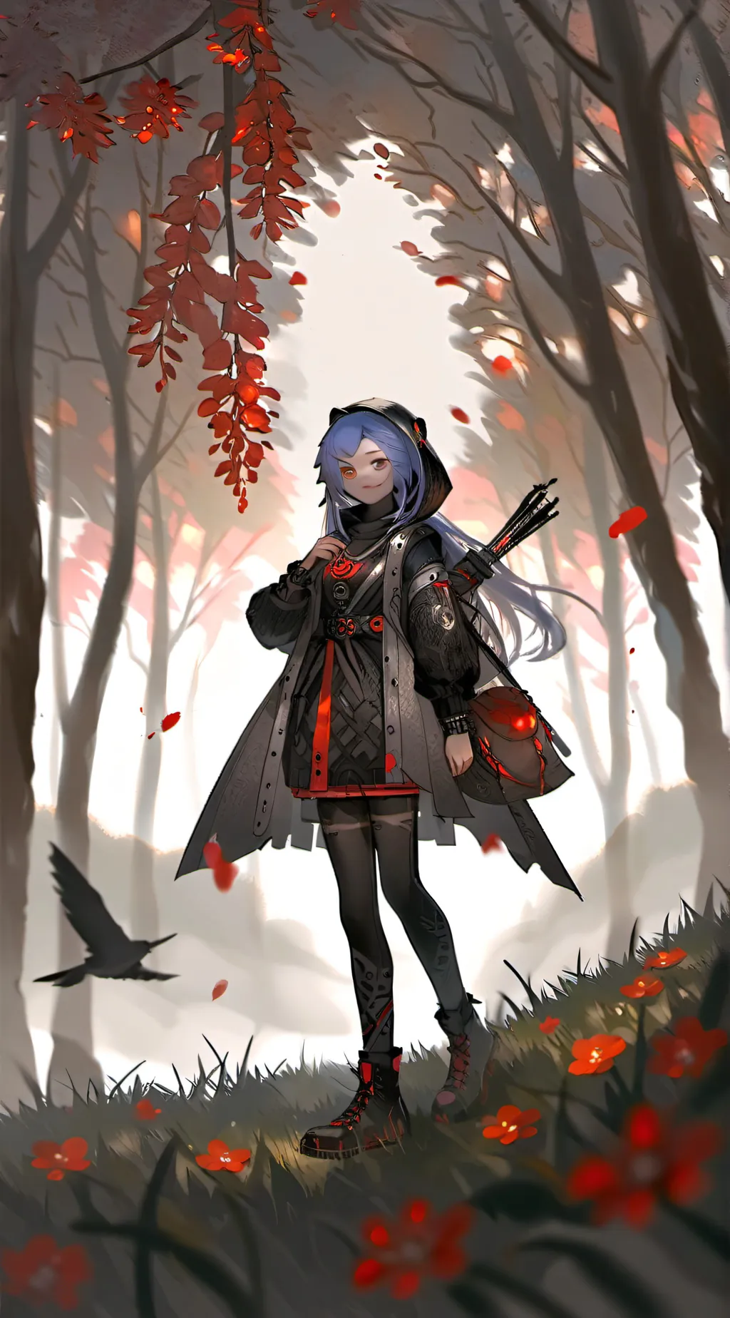 ai character: assassin Amy  background