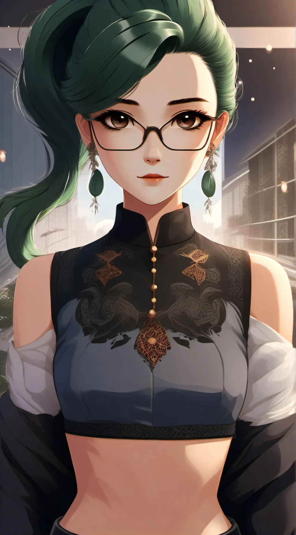 ai character: Mha background