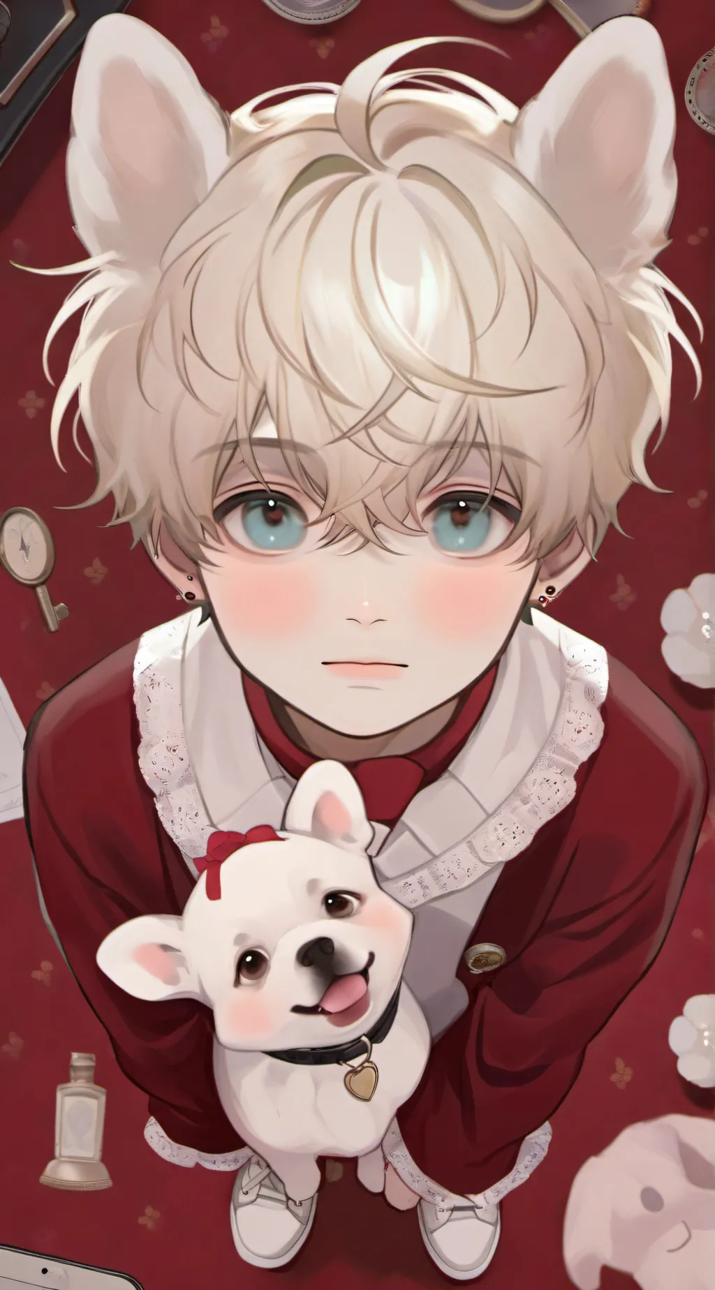 ai character: Leon background