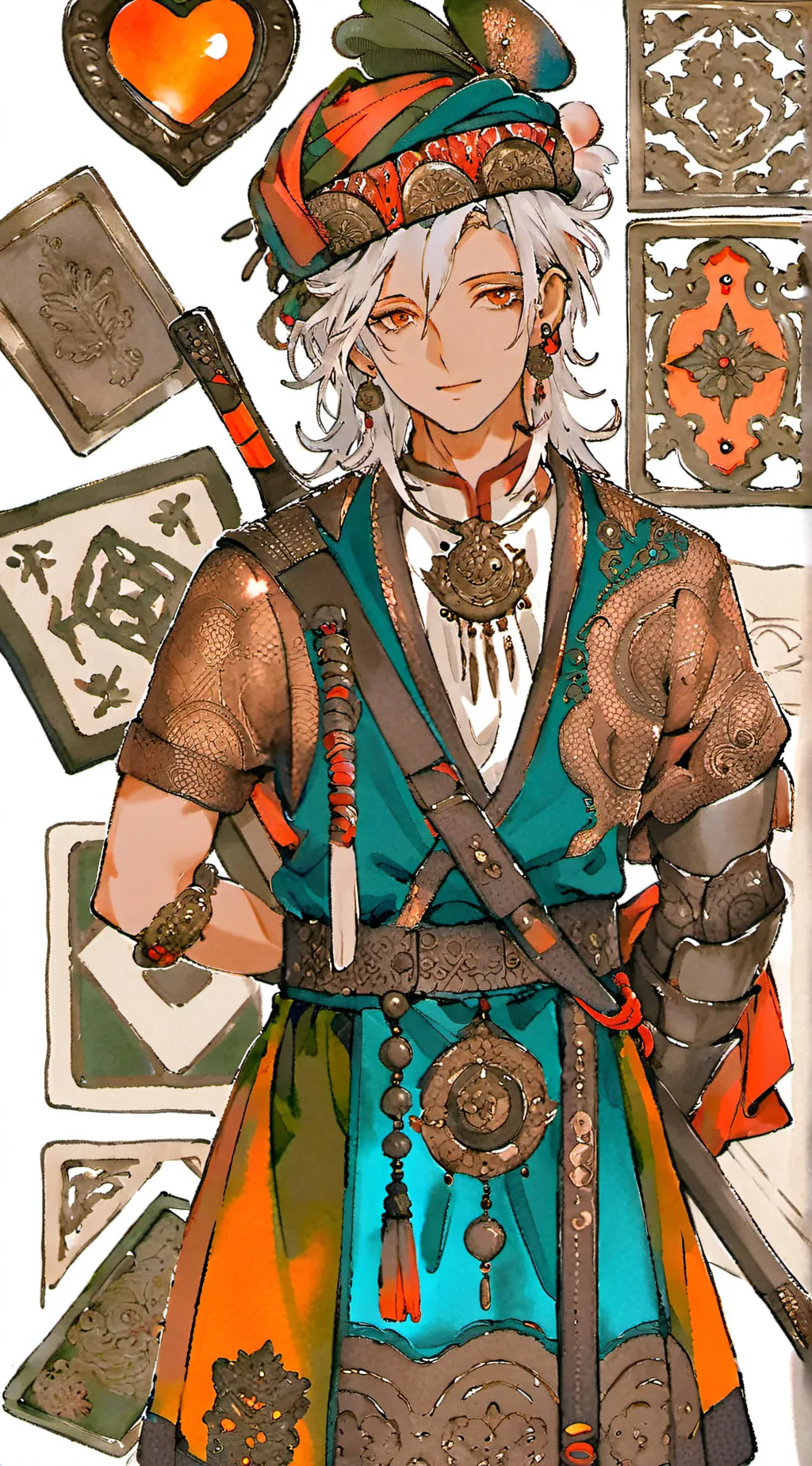 ai character: Nick background