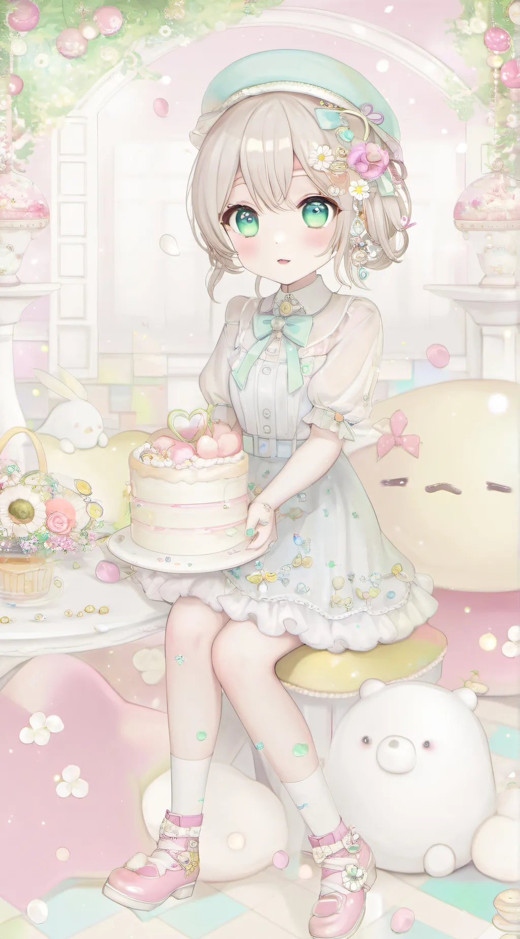 ai character: School 🏫 background