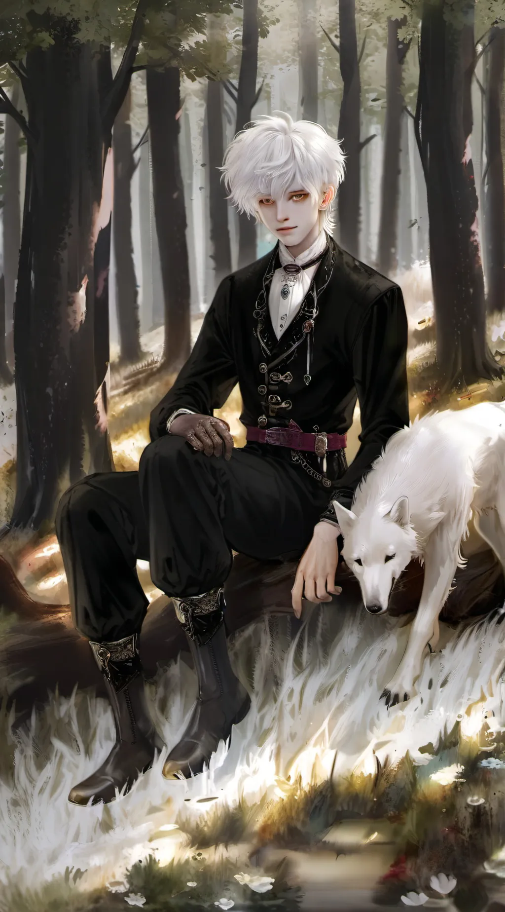 ai character: Echo Woods background