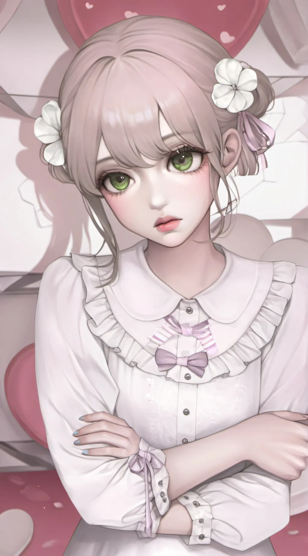 ai character: Maki Storo  background