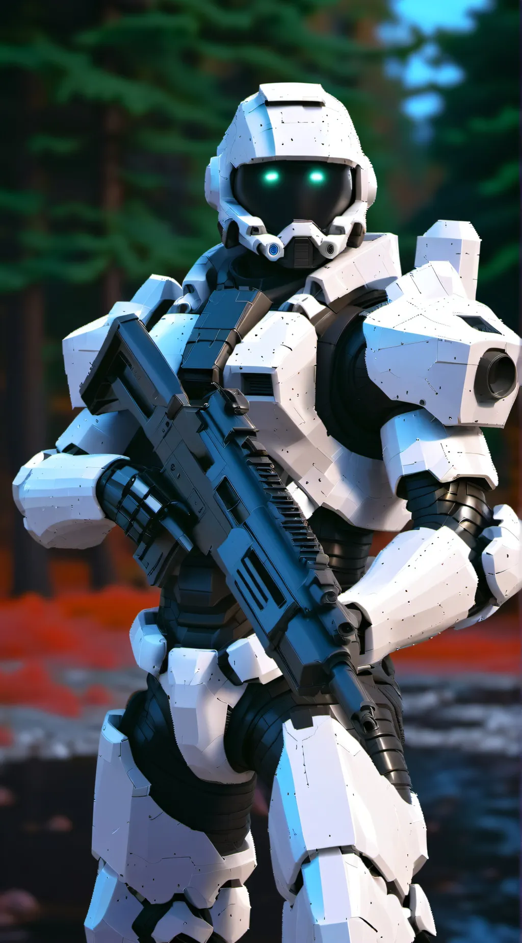 ai character: Talkie crusader  background