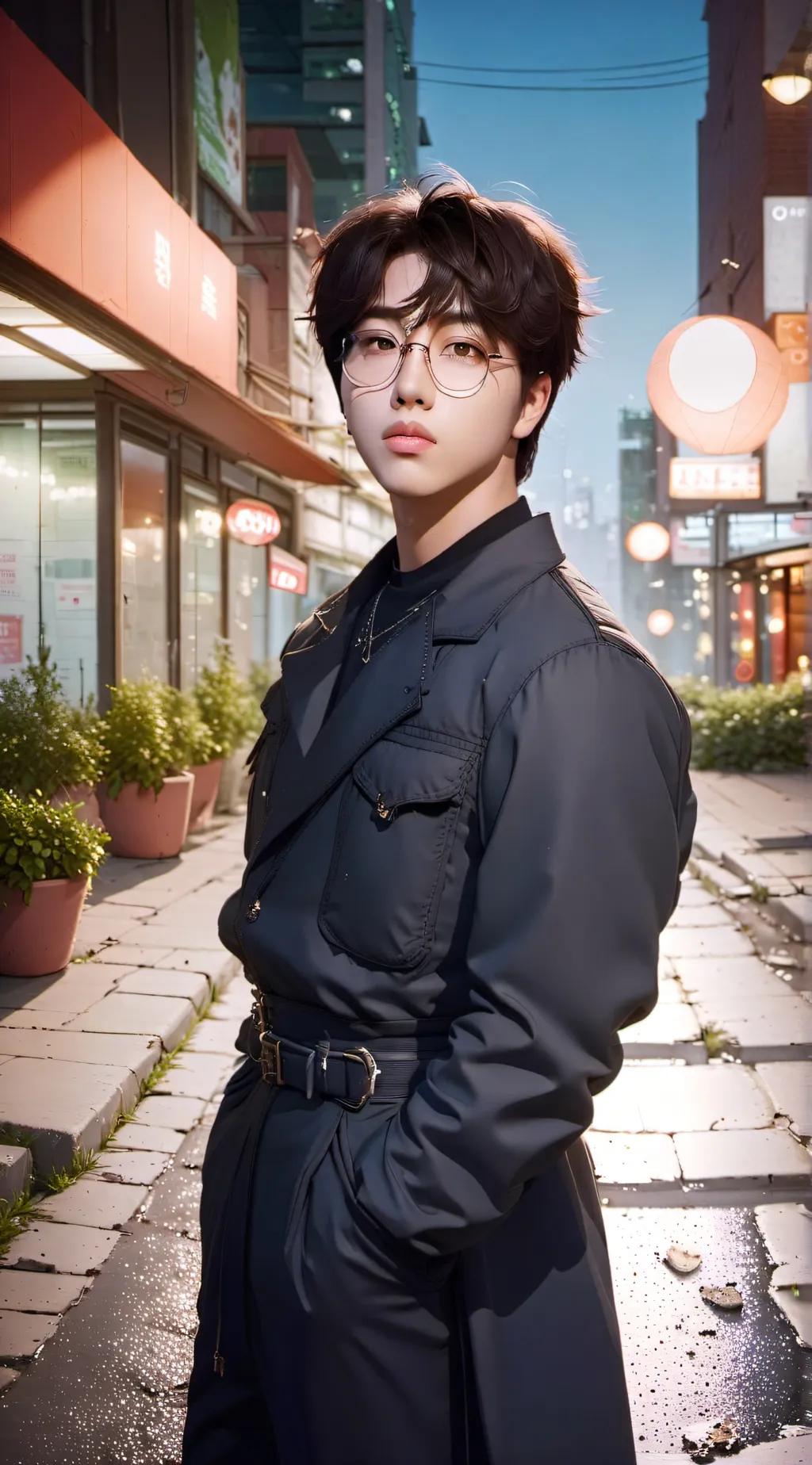 ai character: Han Jisung background