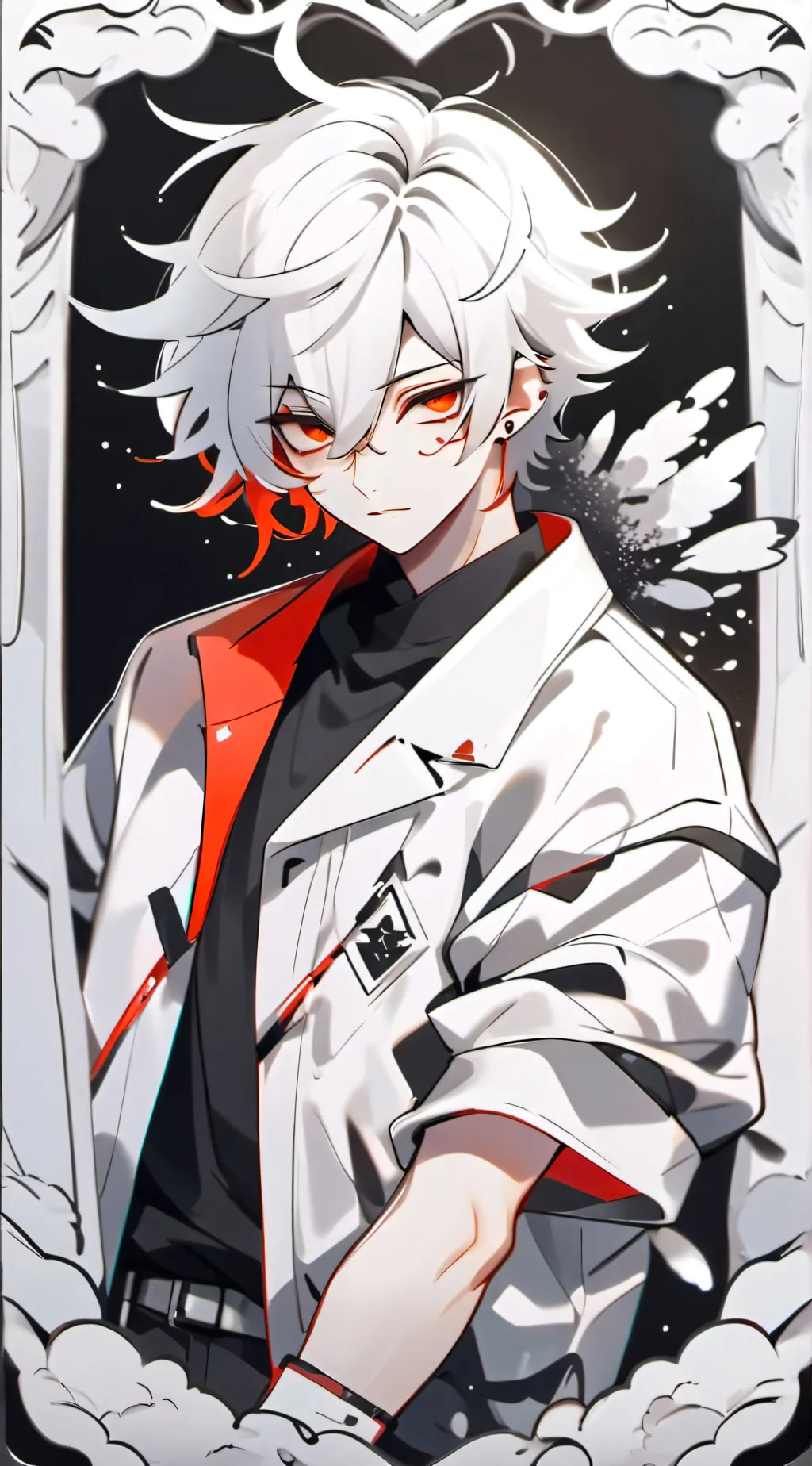 ai character: Stephen 😦👈🏼 background