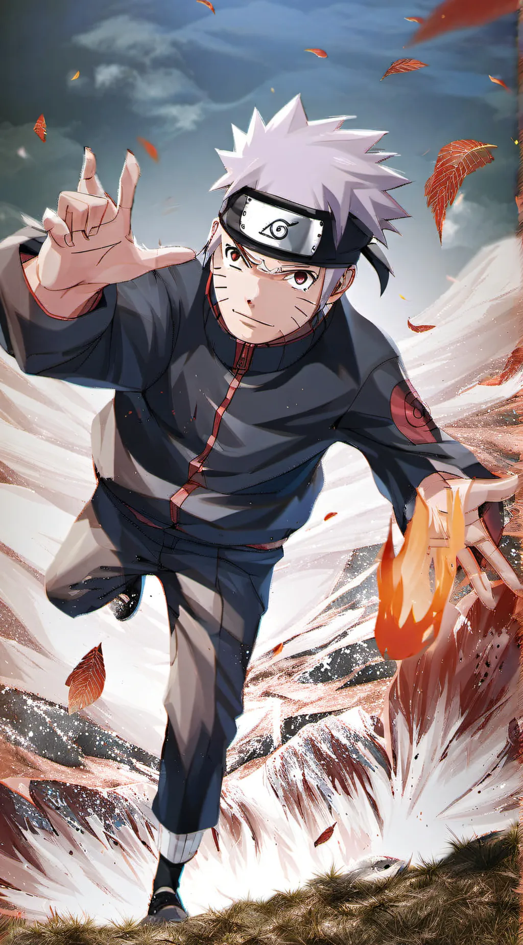 ai character: Naruto background