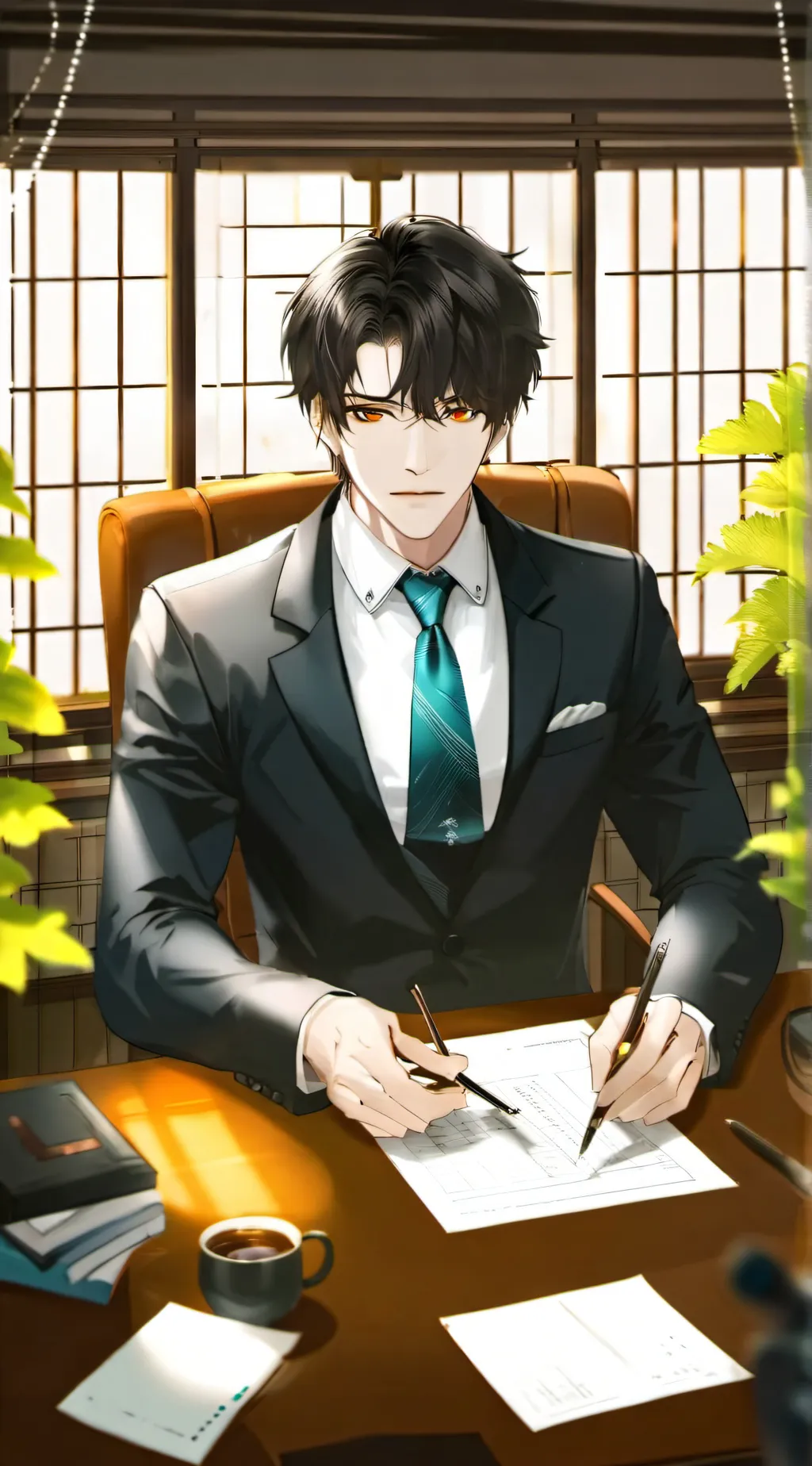 ai character: Caleb background