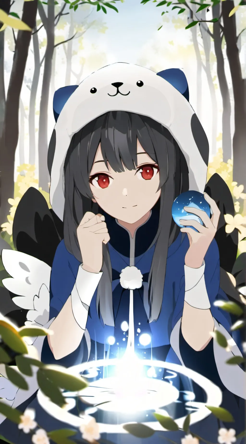 ai character: Shimer background