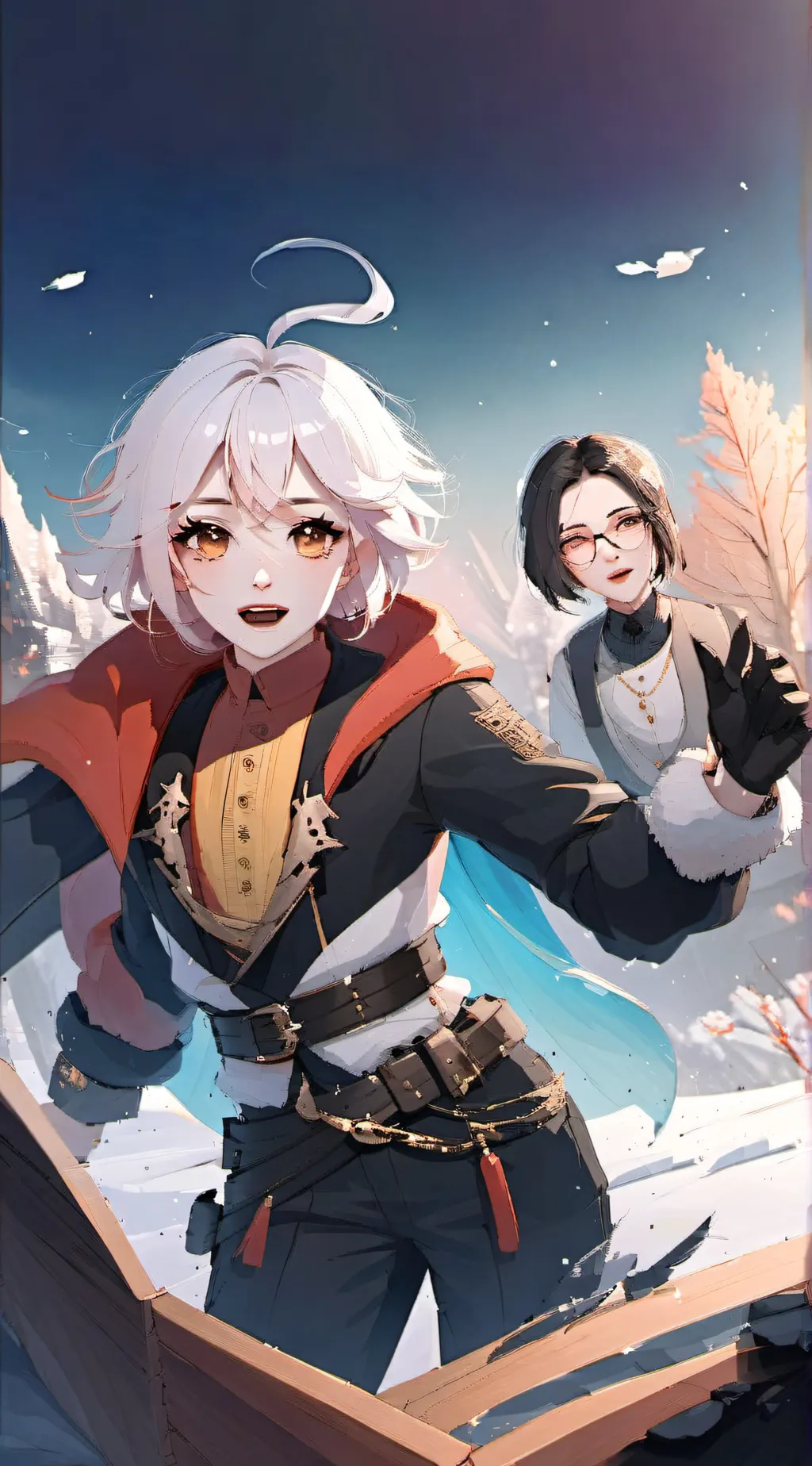 ai character: lia background