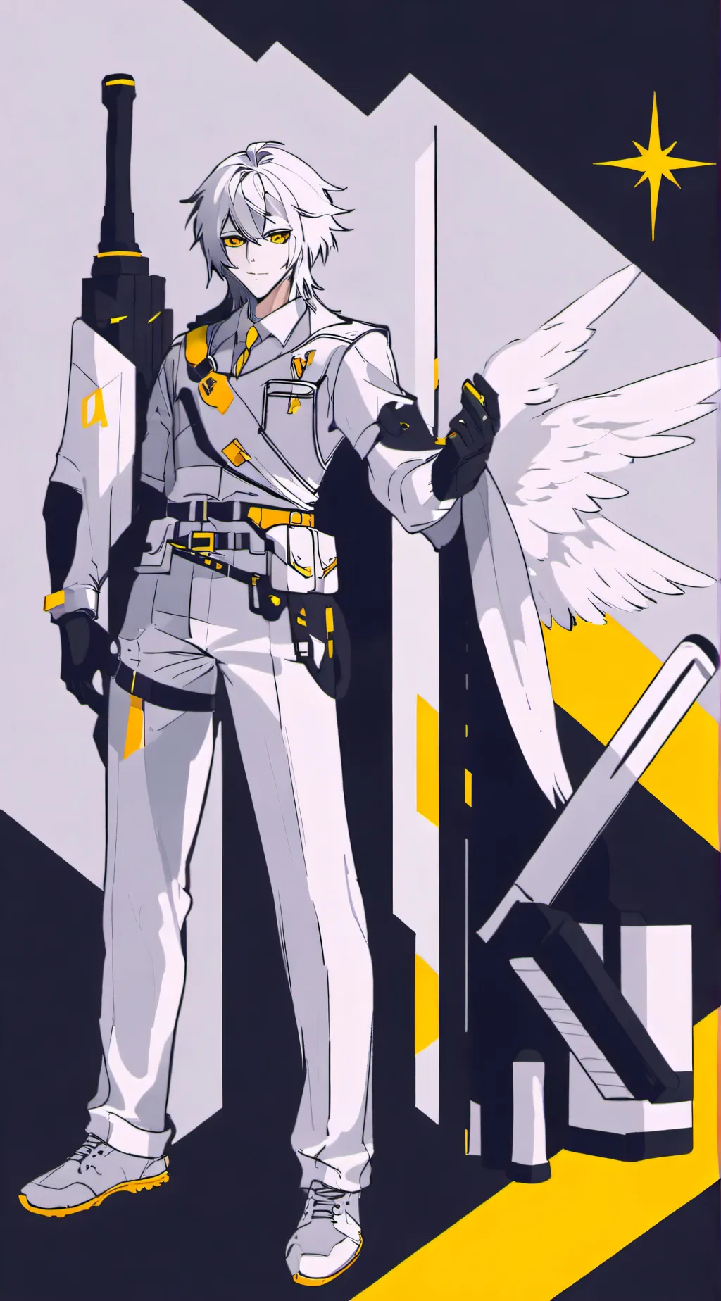 ai character: 薬Misake Nuruem薬 background