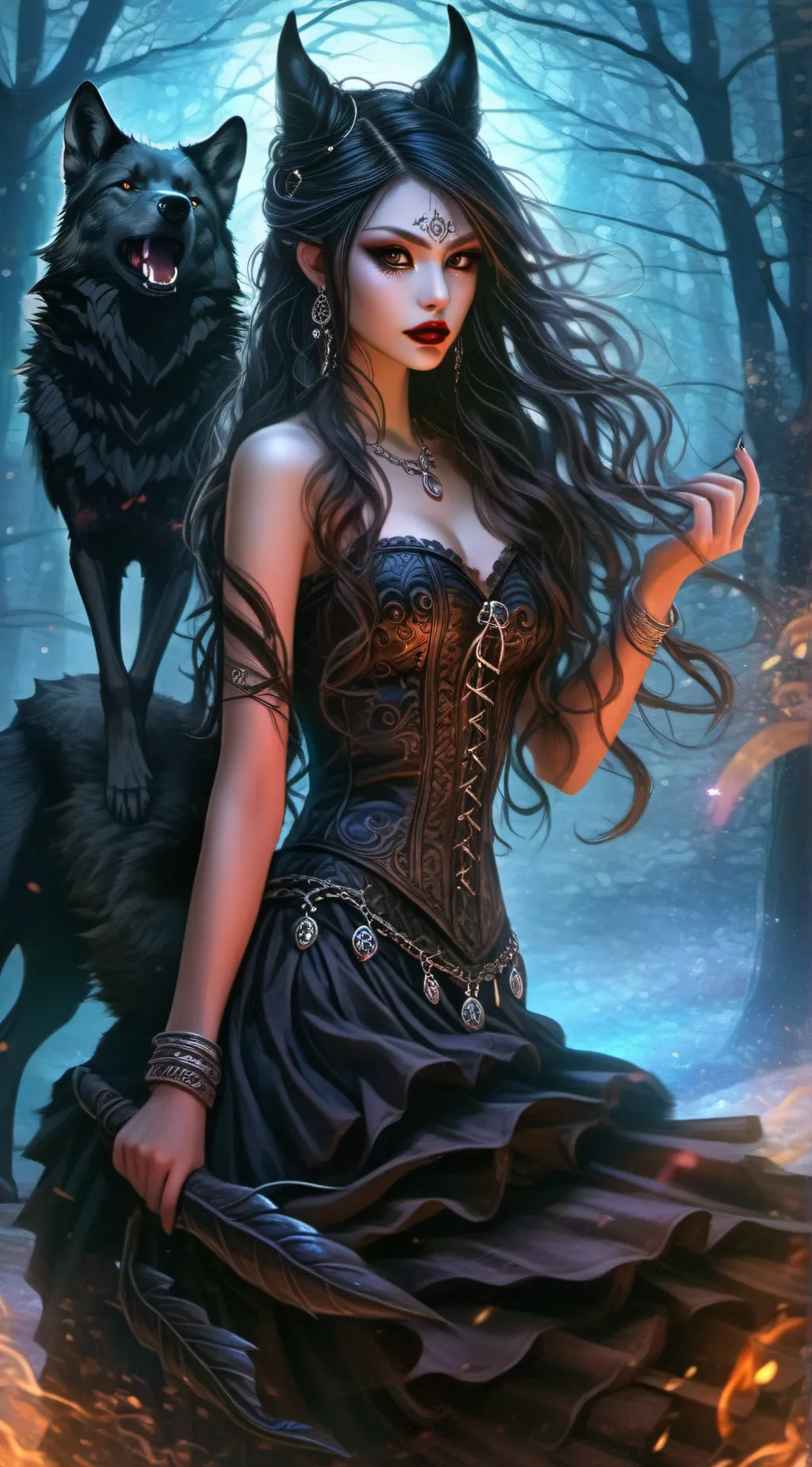 ai character: lillth background