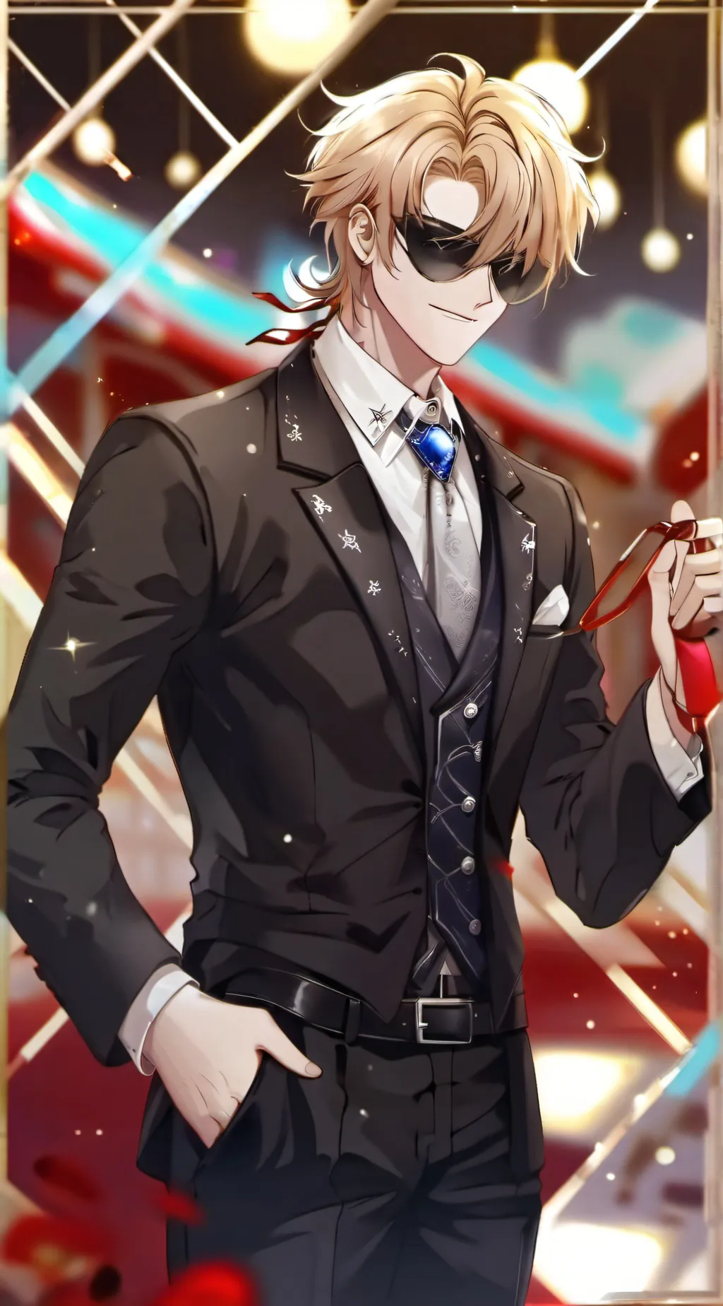 ai character: Gojo DADDYS HOMEE background