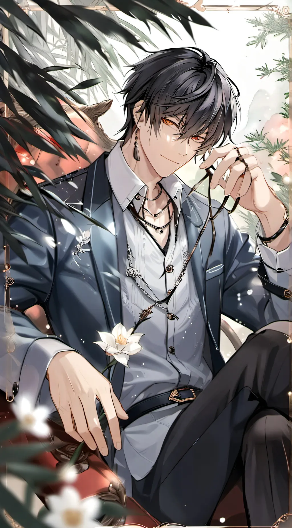 ai character: 林俊凯 background