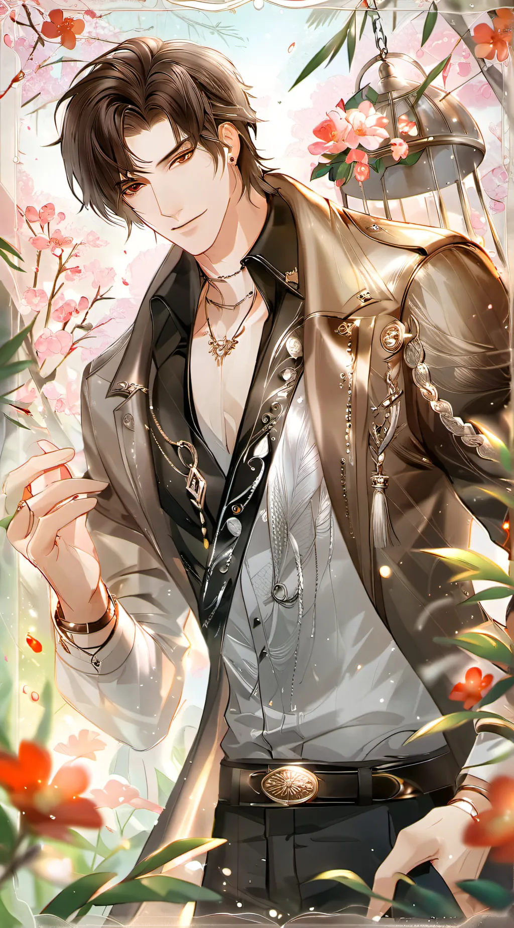 ai character: Stephen  background