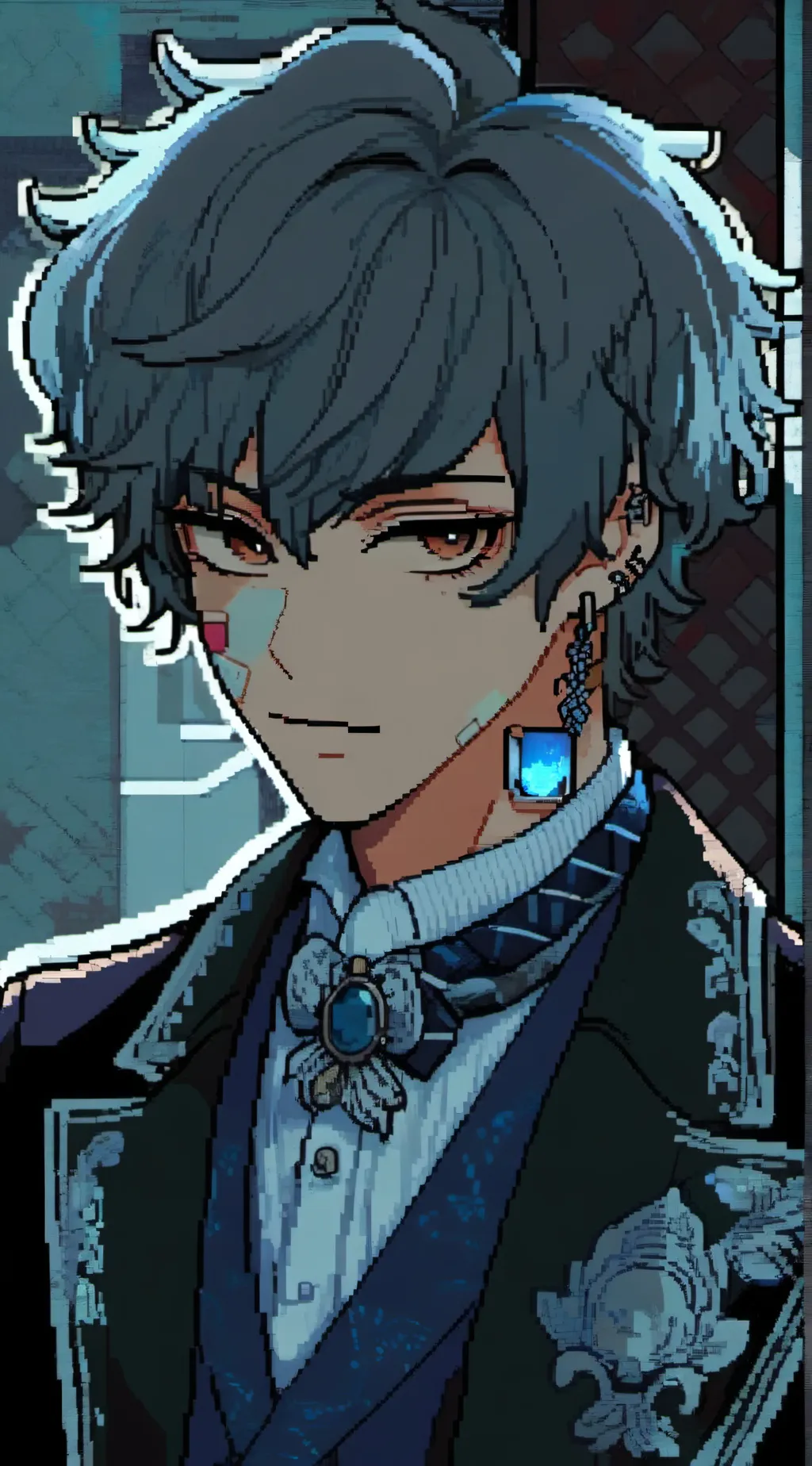 ai character: ★ᙓⱿᖇඞ★ background