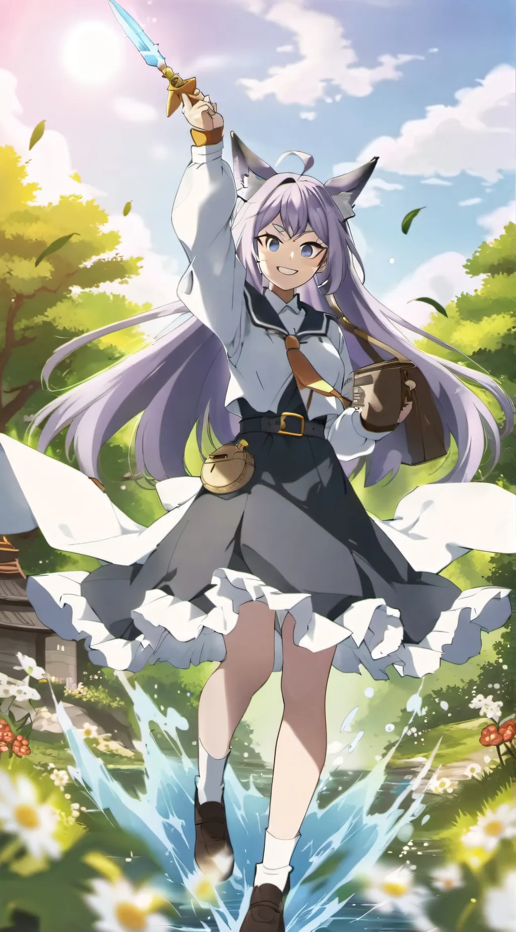ai character: Nejire Hado background
