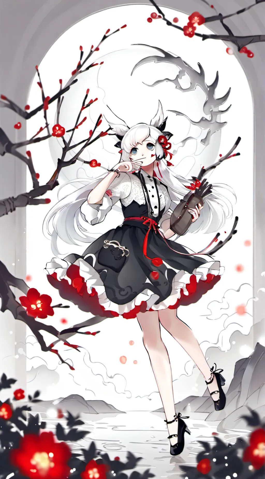 ai character: my phone background