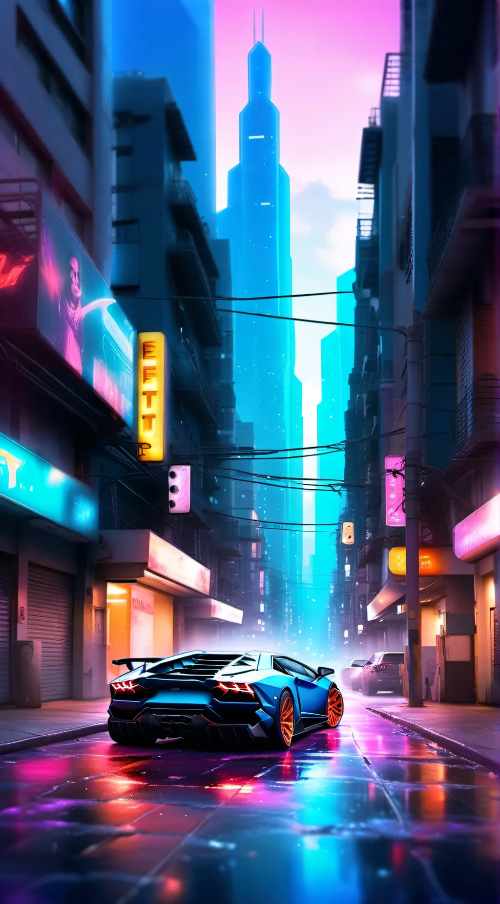 ai character: Rin background