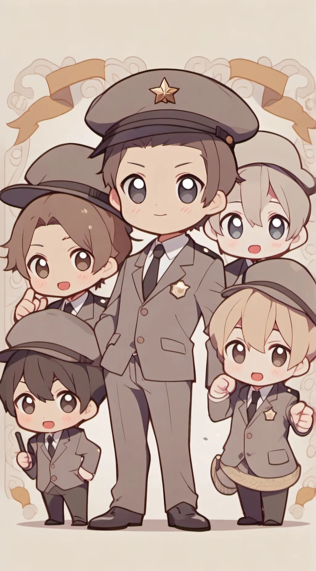 ai character: el líder background