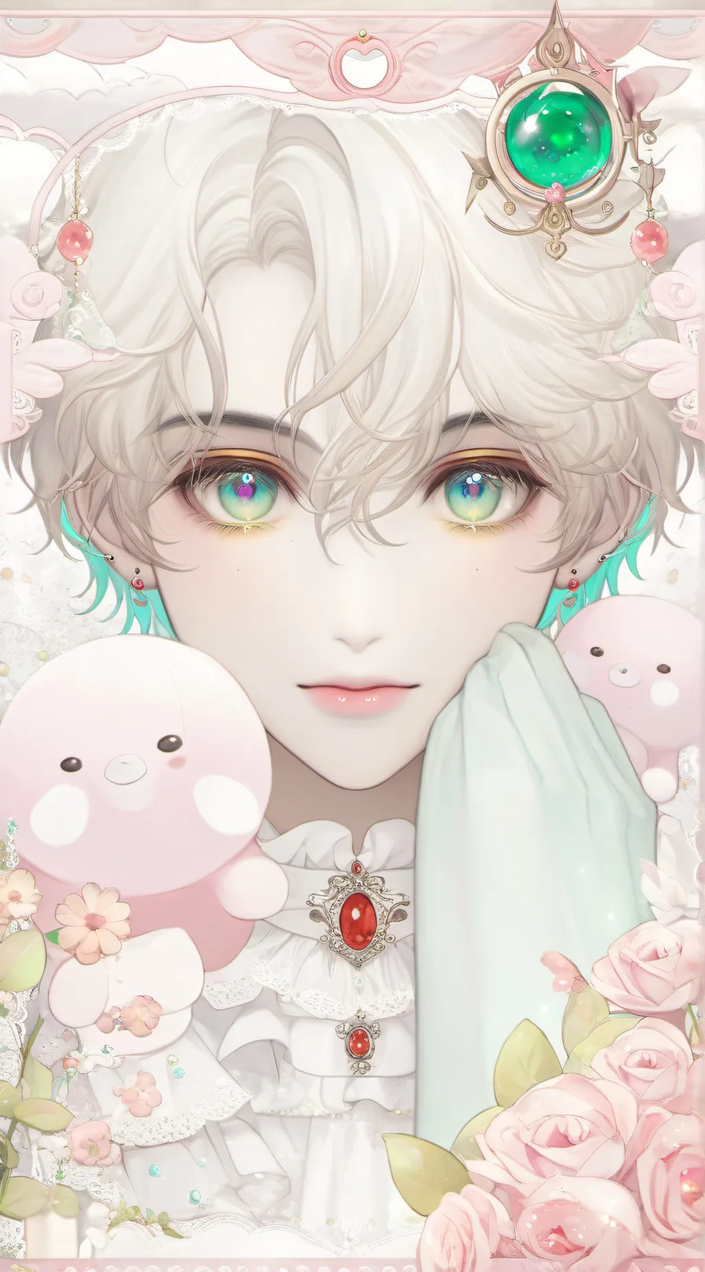 ai character: Rin background