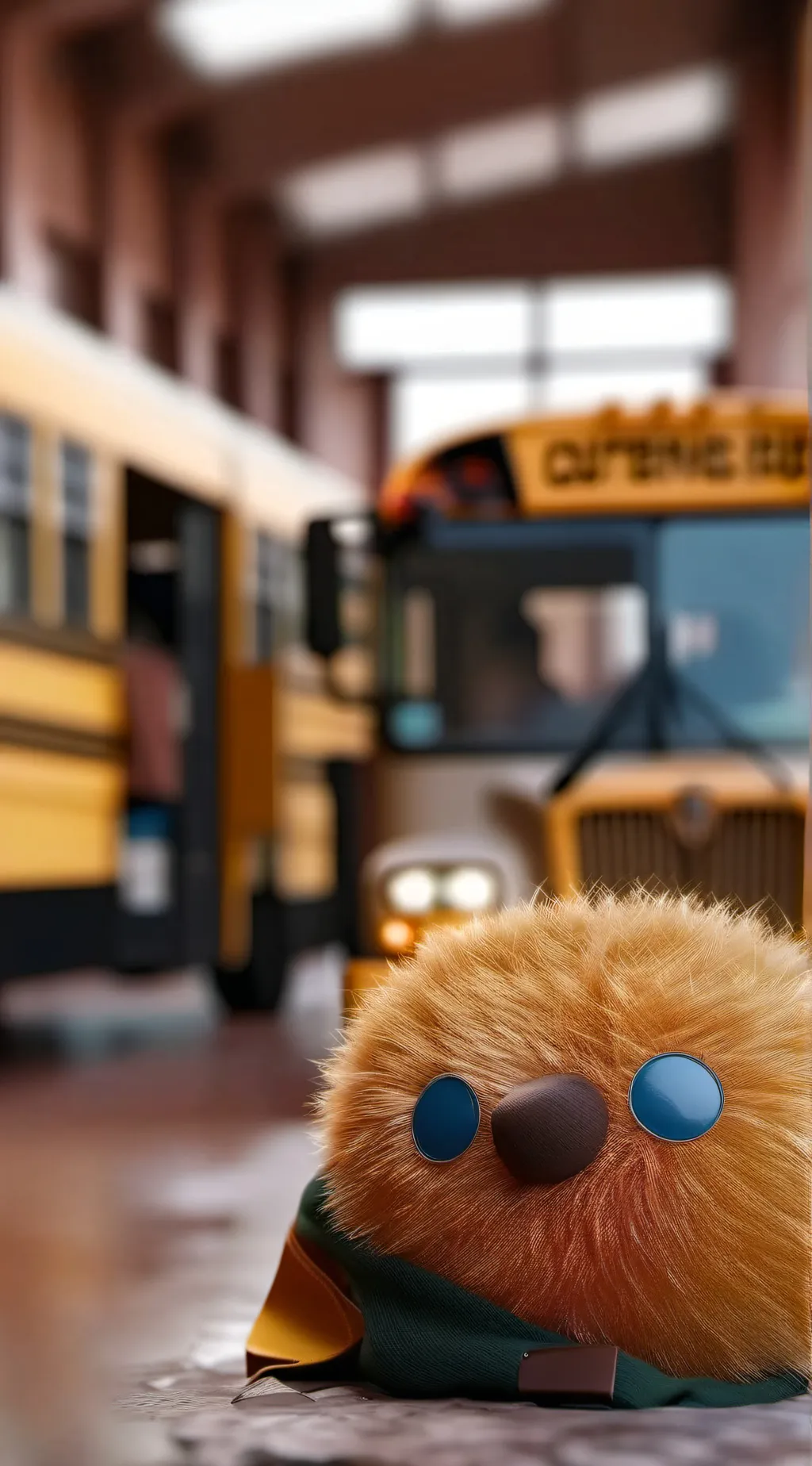 ai character: Bus 3...😃 background