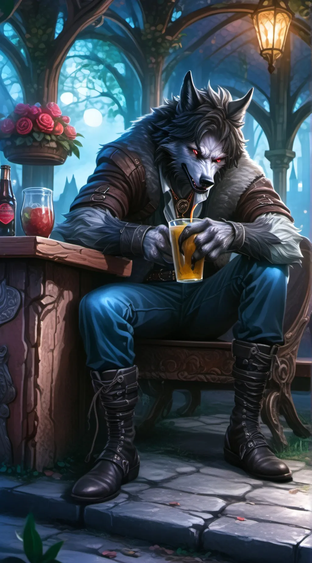 ai character: Talkie help background