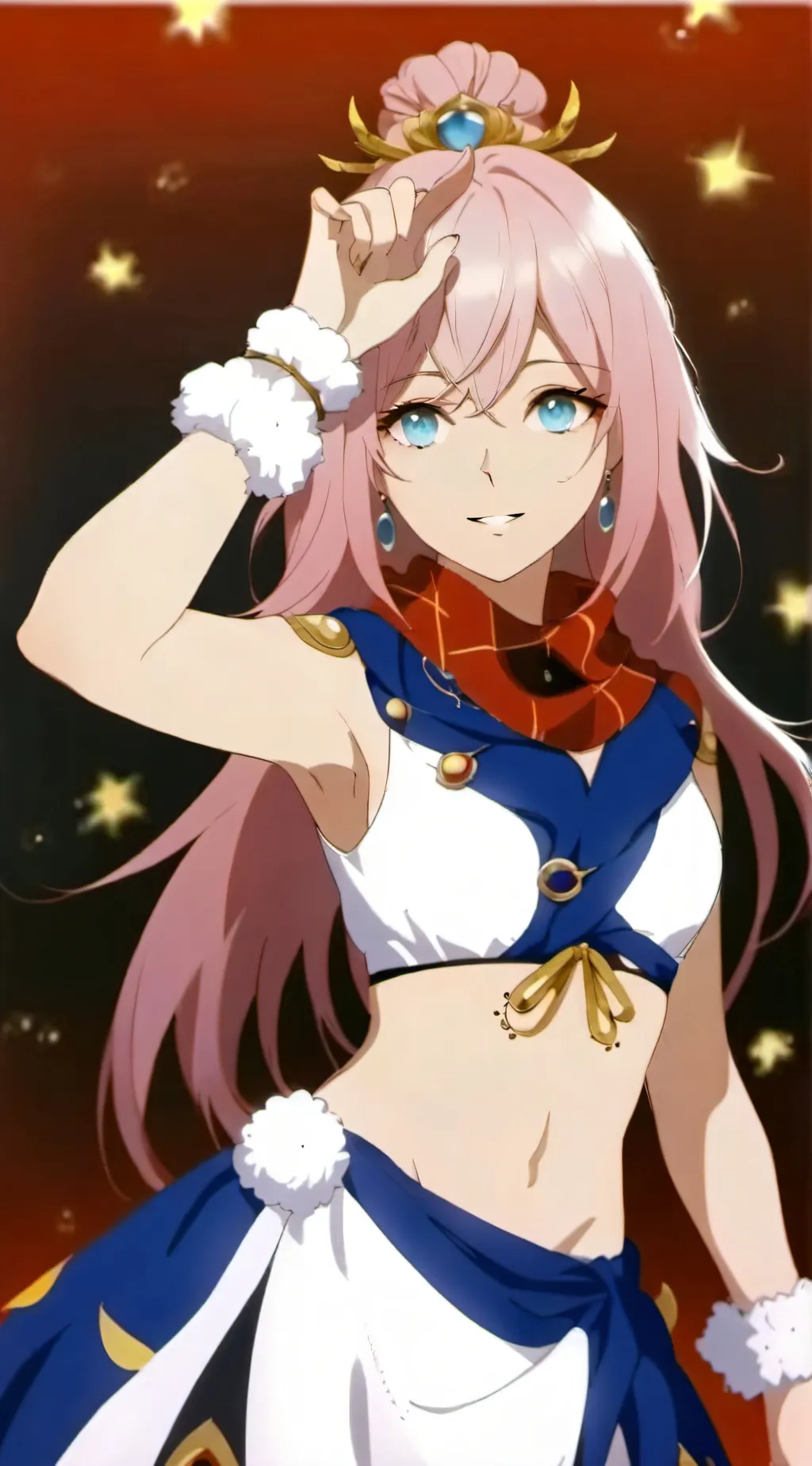 ai character: Girl patient background