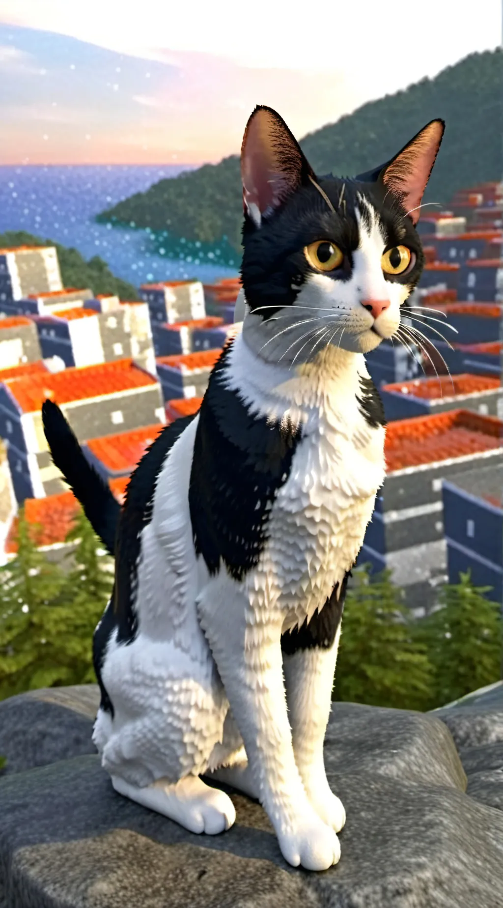 ai character: bow background