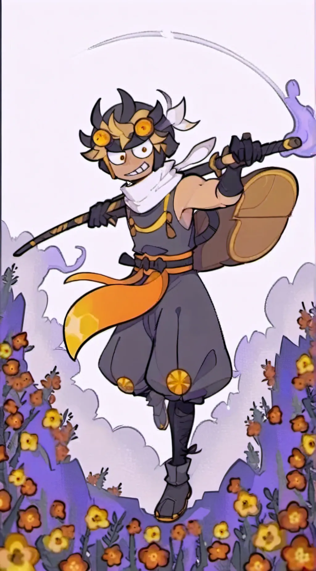 ai character: Mark? background