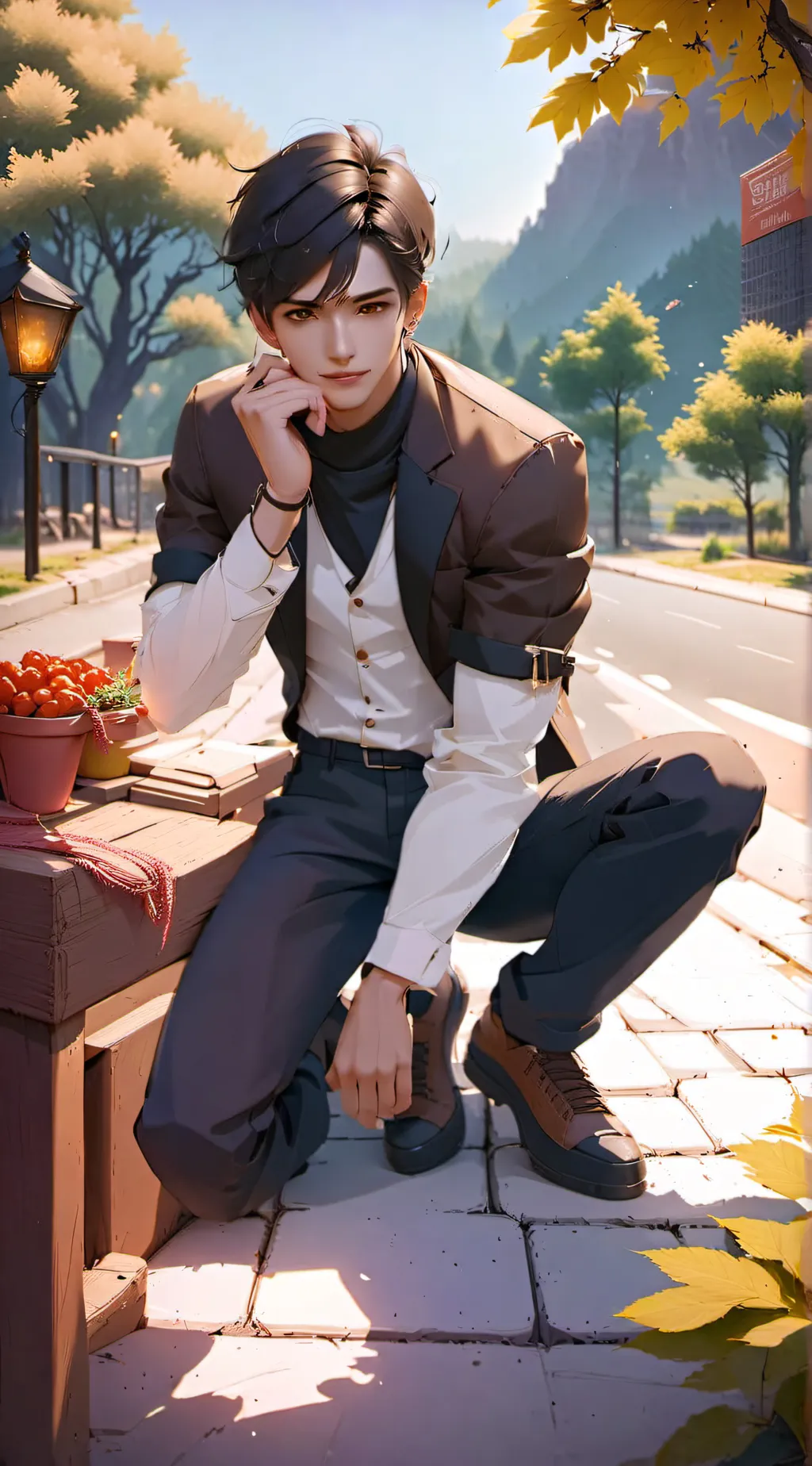 ai character: daniel background