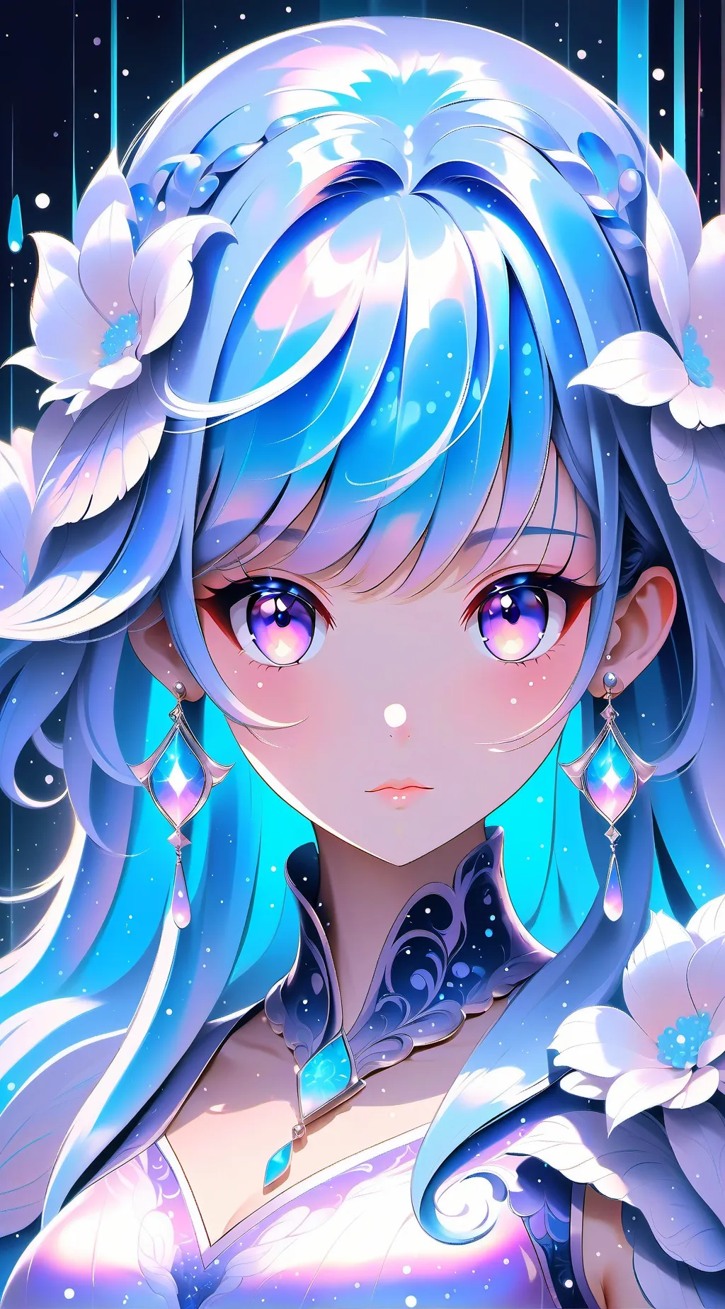 ai character: Sunset background