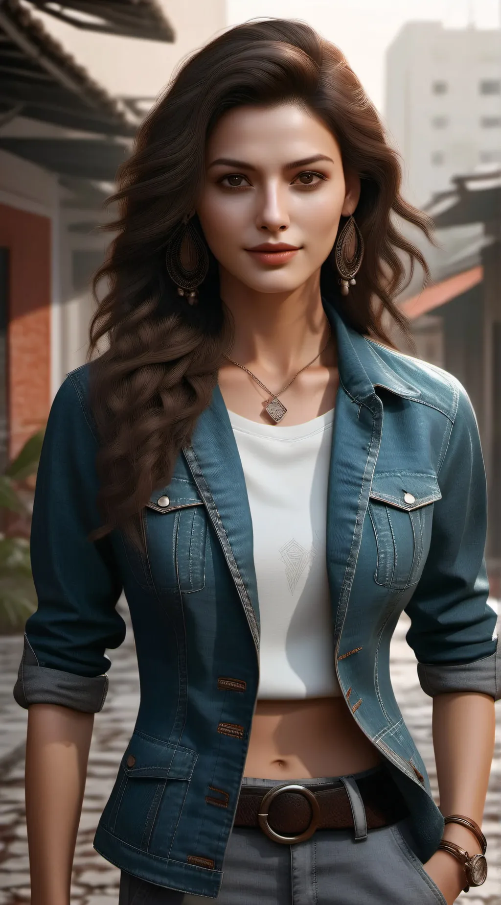 ai character: kate background