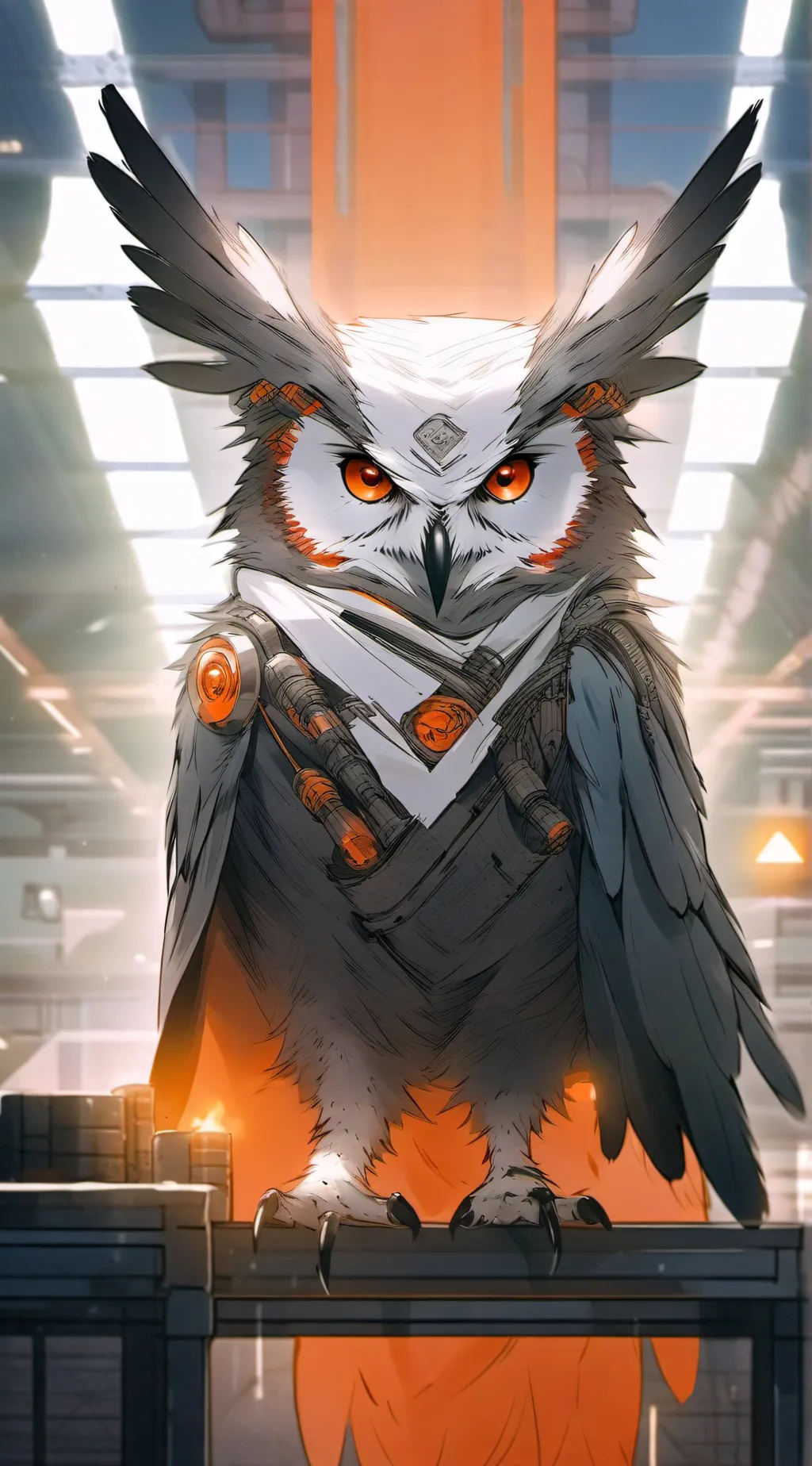 Talkie AI - Chat with Corrupted Owl 