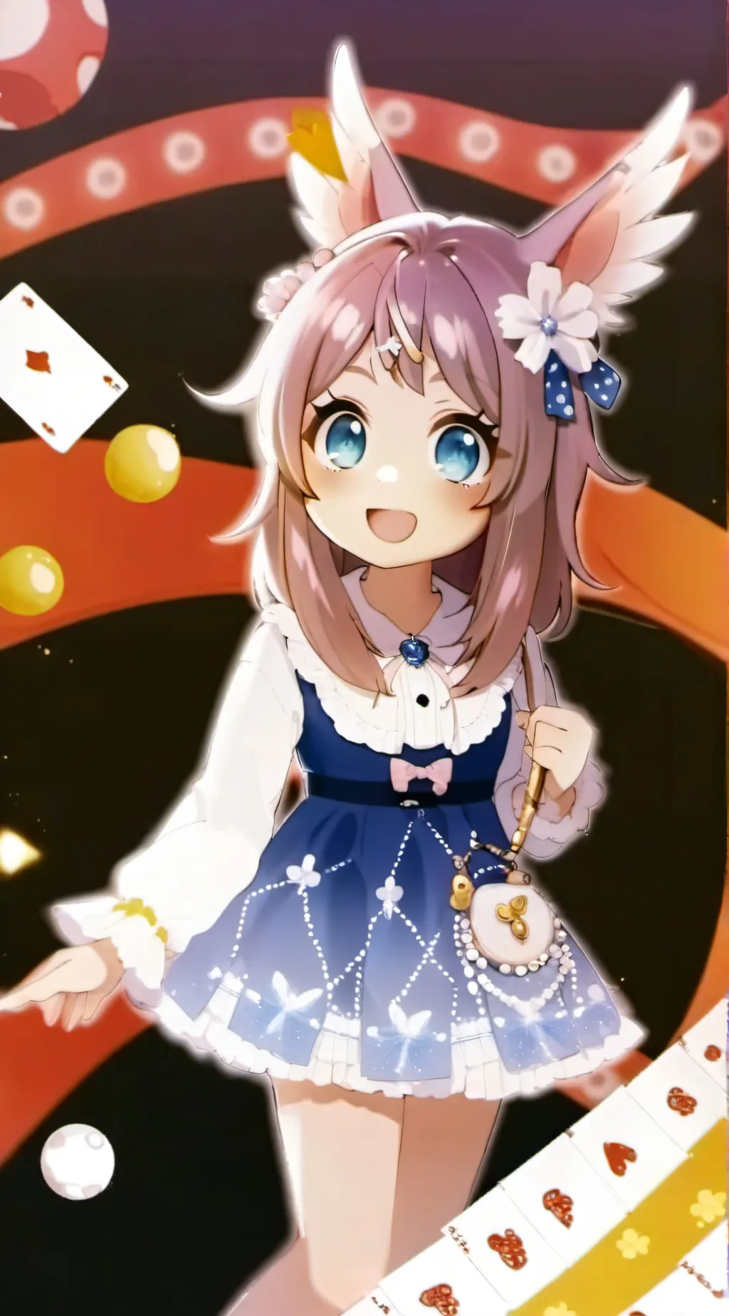 ai character: Lunaire background