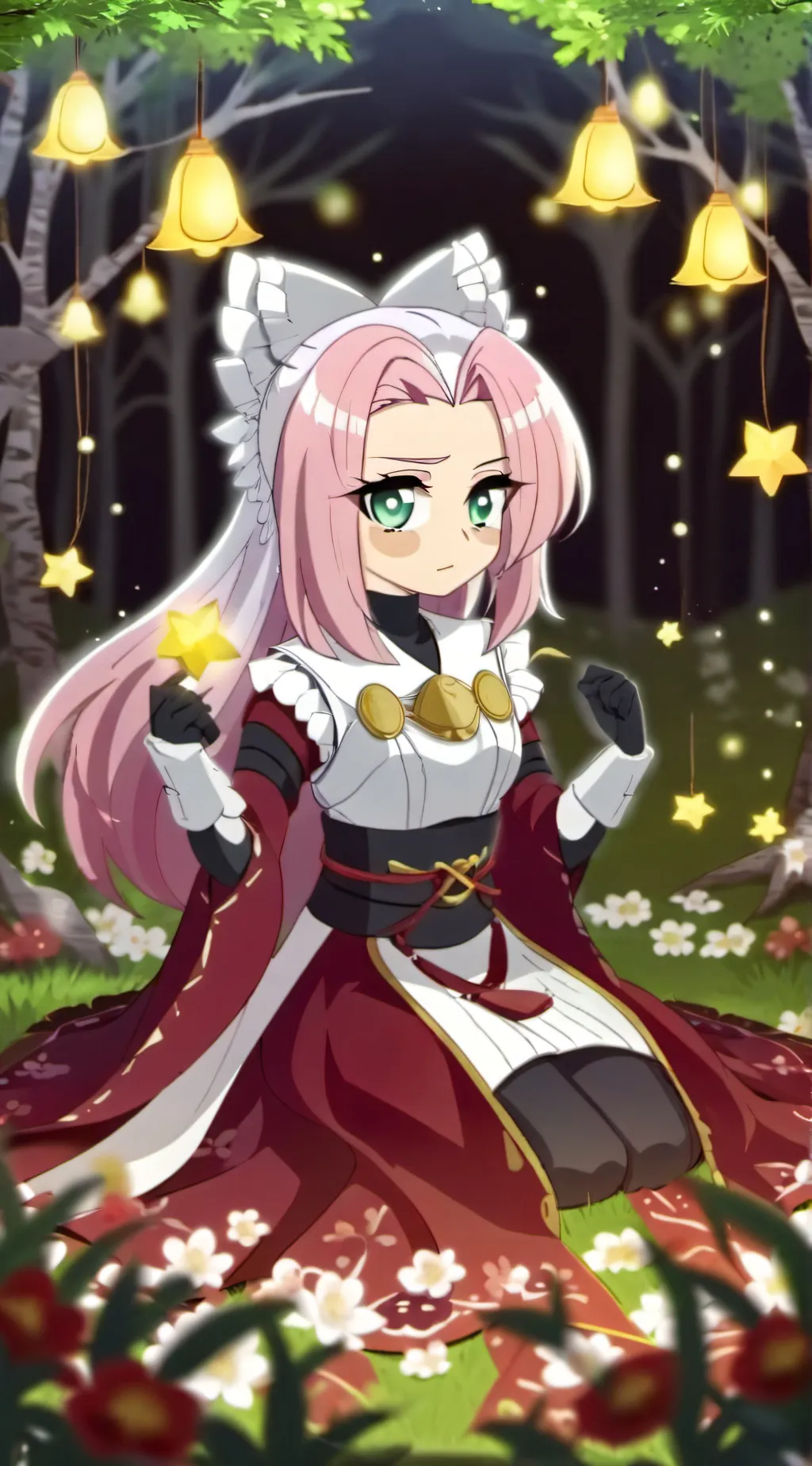 ai character: Fluttershy background