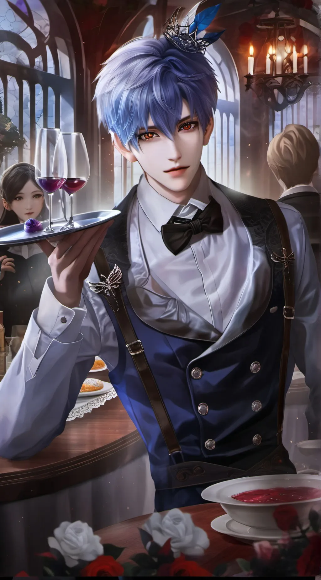 ai character: ★Felix ❄️ background