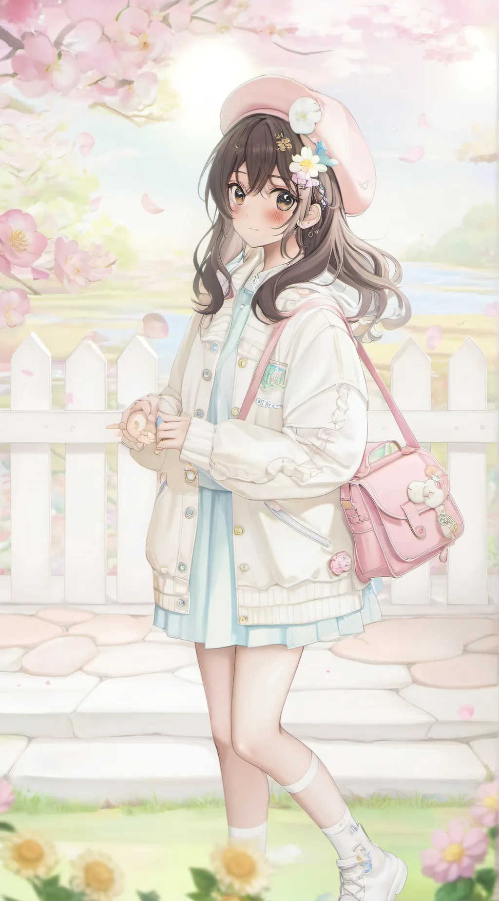 ai character: crystalpulse background