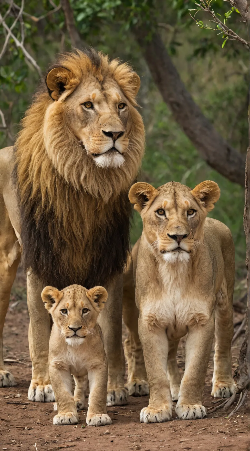 ai character: Hated Lion Cub background