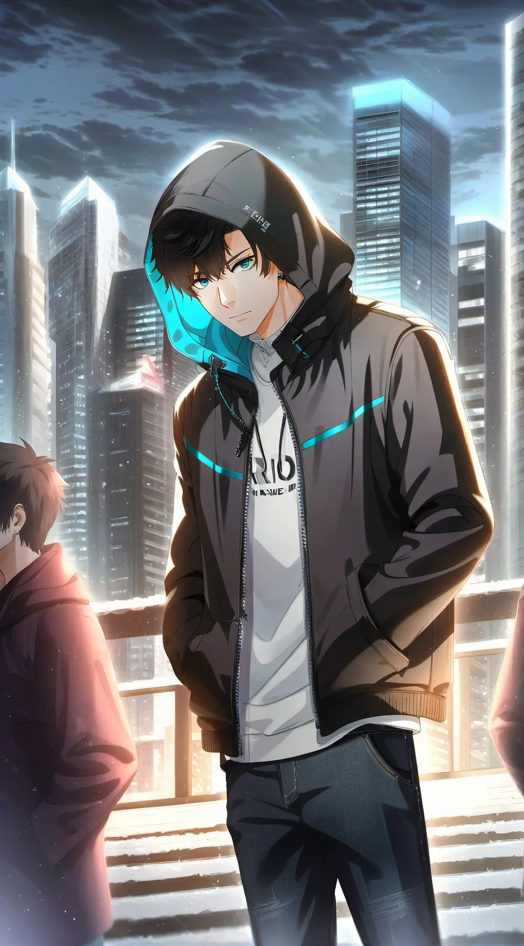 ai character: Lasser background