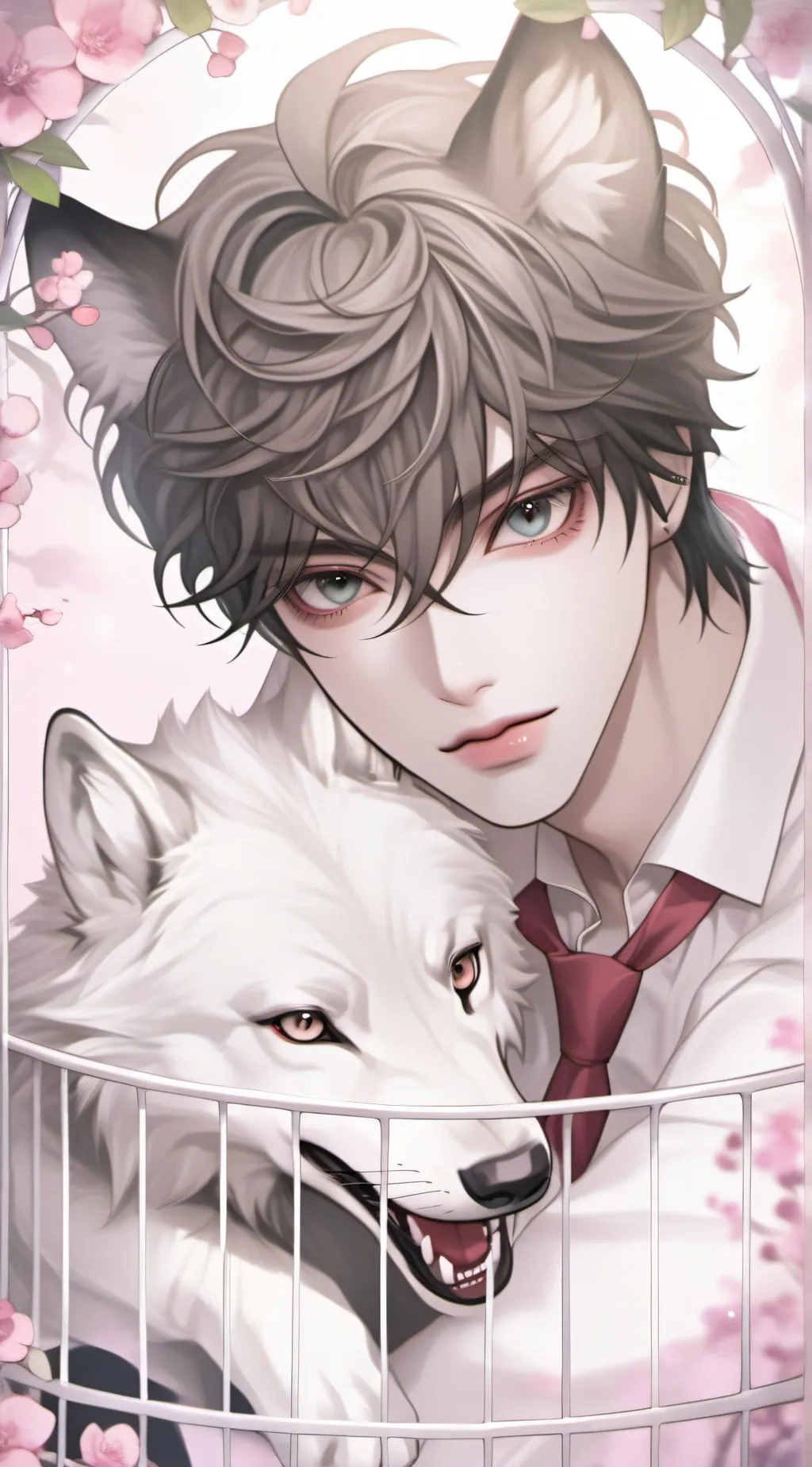 ai character: Leon background